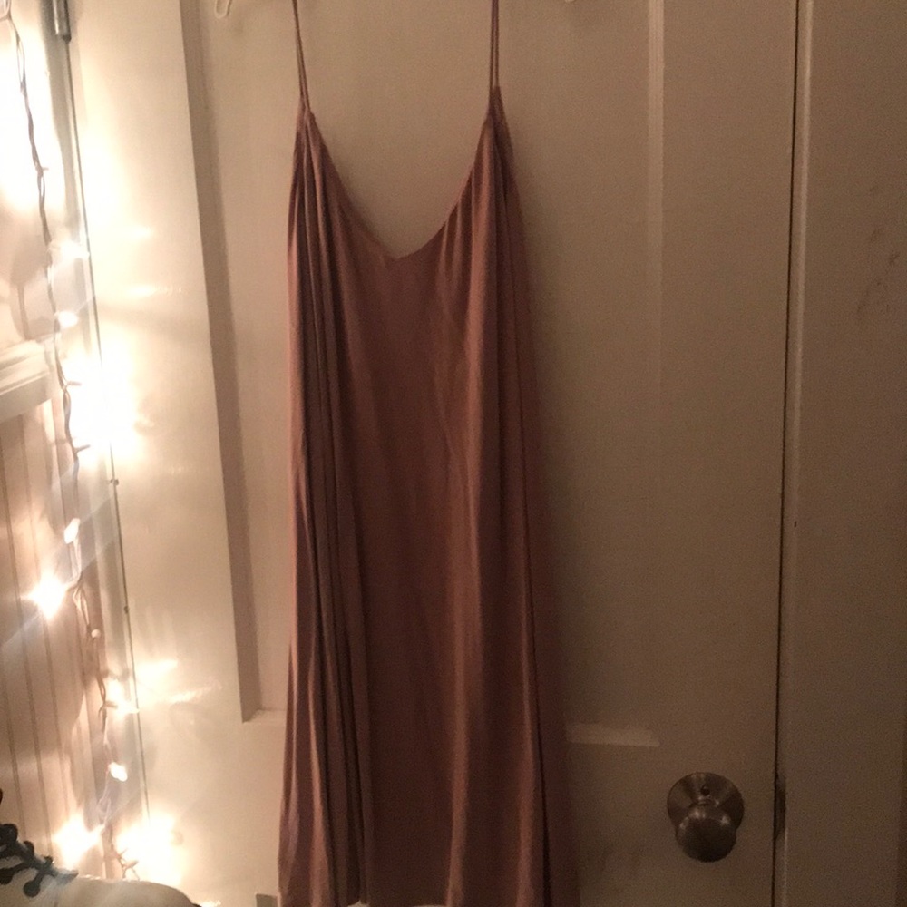 Spaghetti Strap Straight Slip Dress